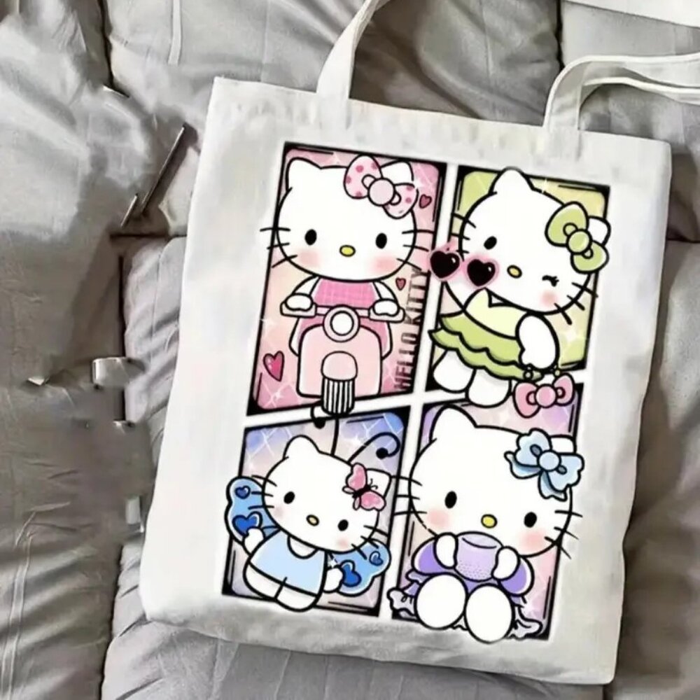 Hello Kitty Canvas Bag NWOT